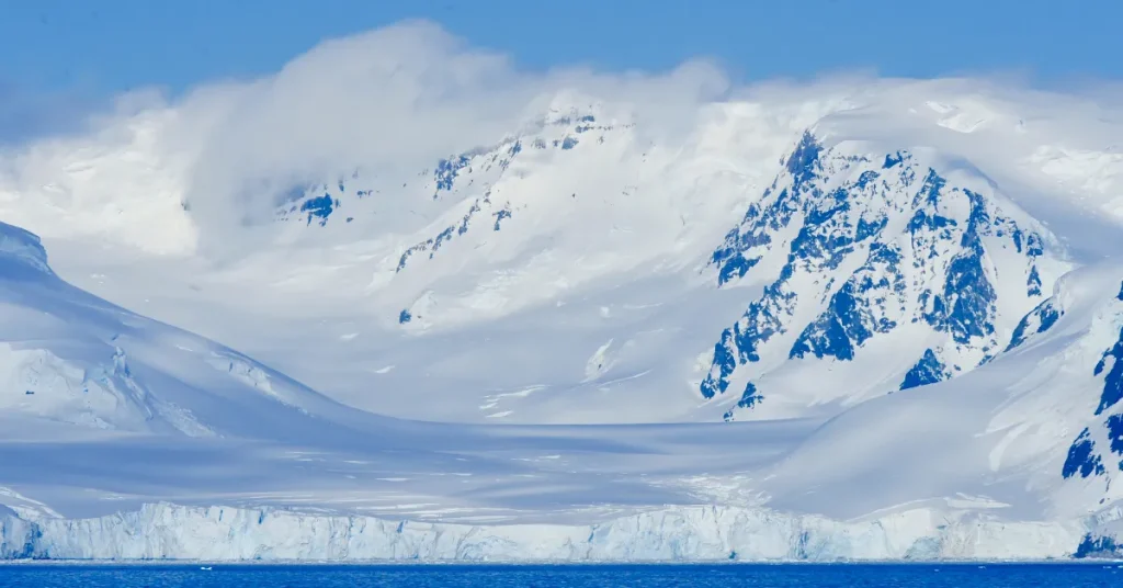 Antarctica's Icy Cloak