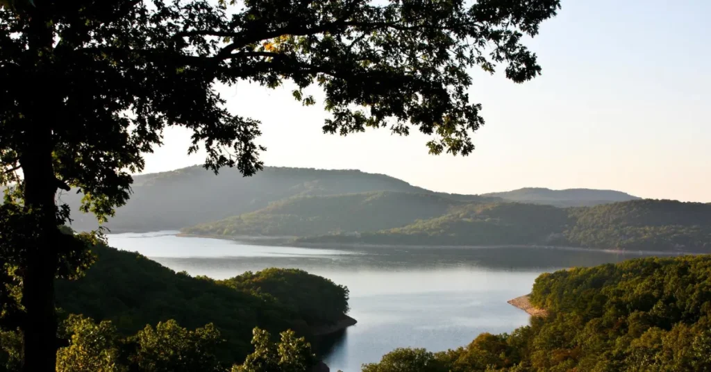 Beaver Lake's Formation And Water Sources