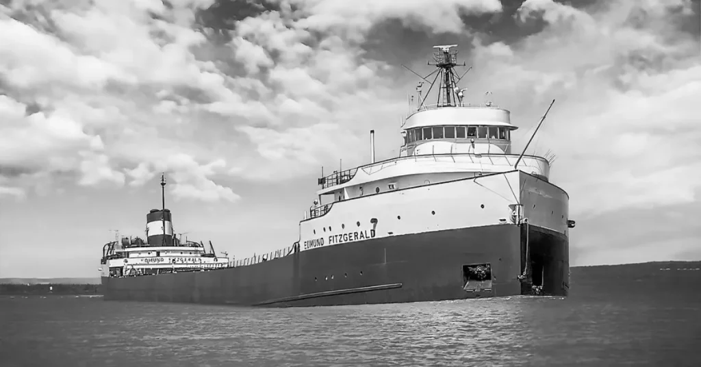 Depth Of Wreck Edmund Fitzgerald