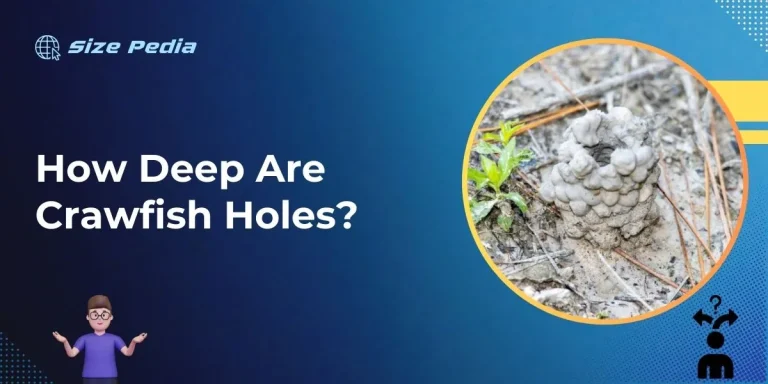 How Deep are Crawfish Holes?