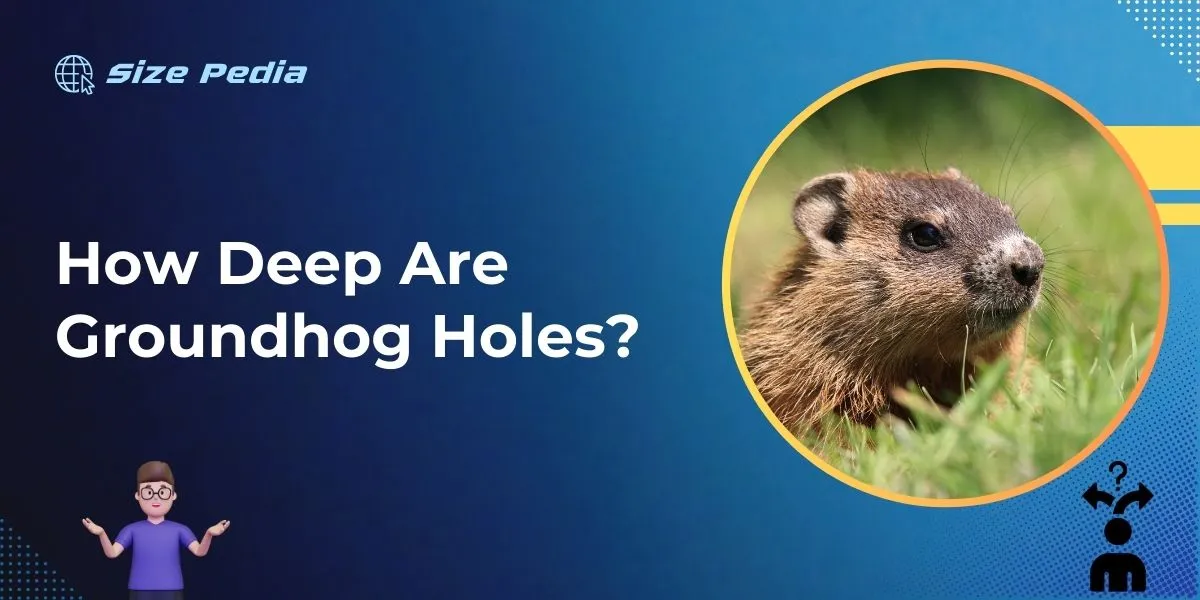 How Deep are Groundhog Holes?