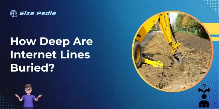 How Deep are Internet Lines Buried?