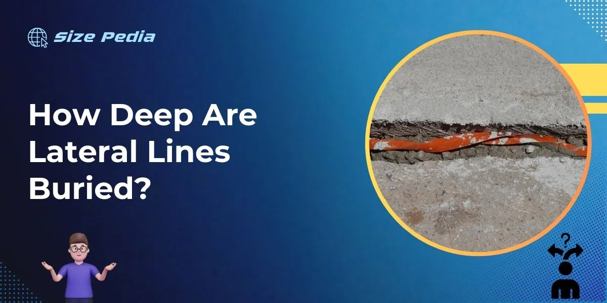 How Deep are Lateral Lines Buried?