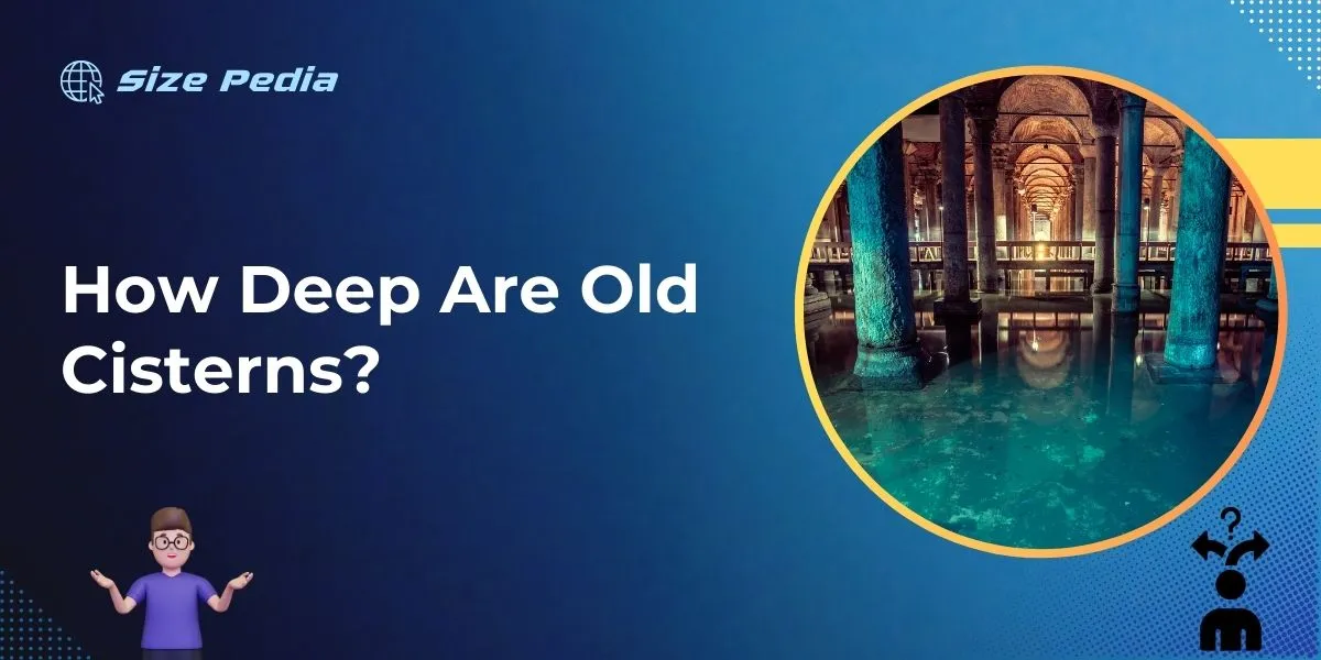 How Deep are Old Cisterns?