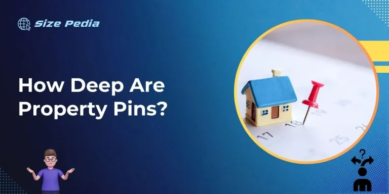 How Deep are Property Pins?