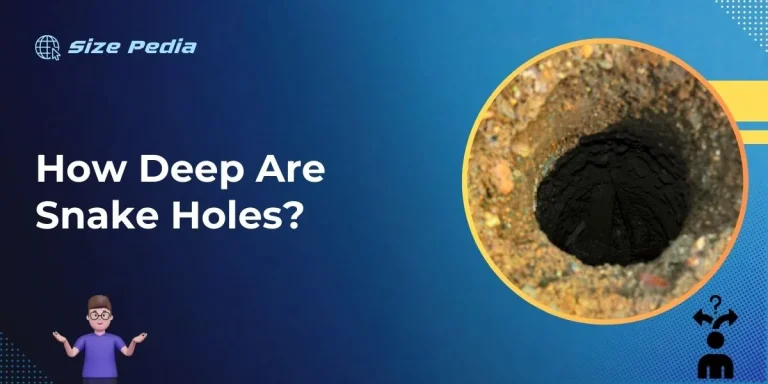 How Deep are Snake Holes?