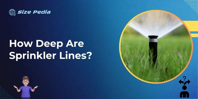 How Deep are Sprinkler Lines?