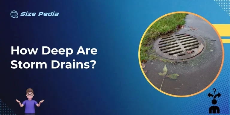 How Deep are Storm Drains?