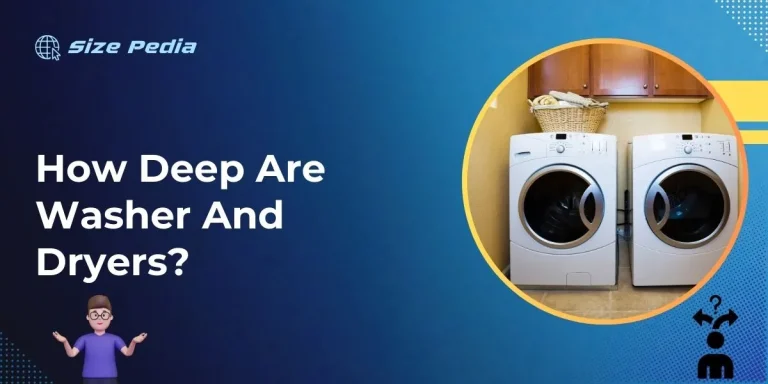 How Deep are Washer and Dryers?