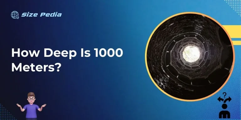 How Deep is 1000 Meters?