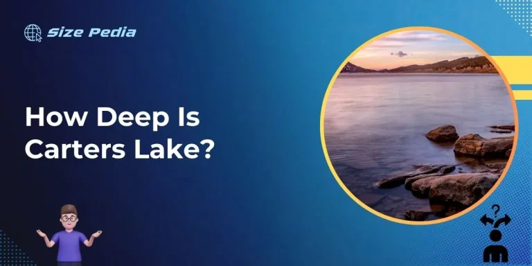 How Deep Is Carters Lake?