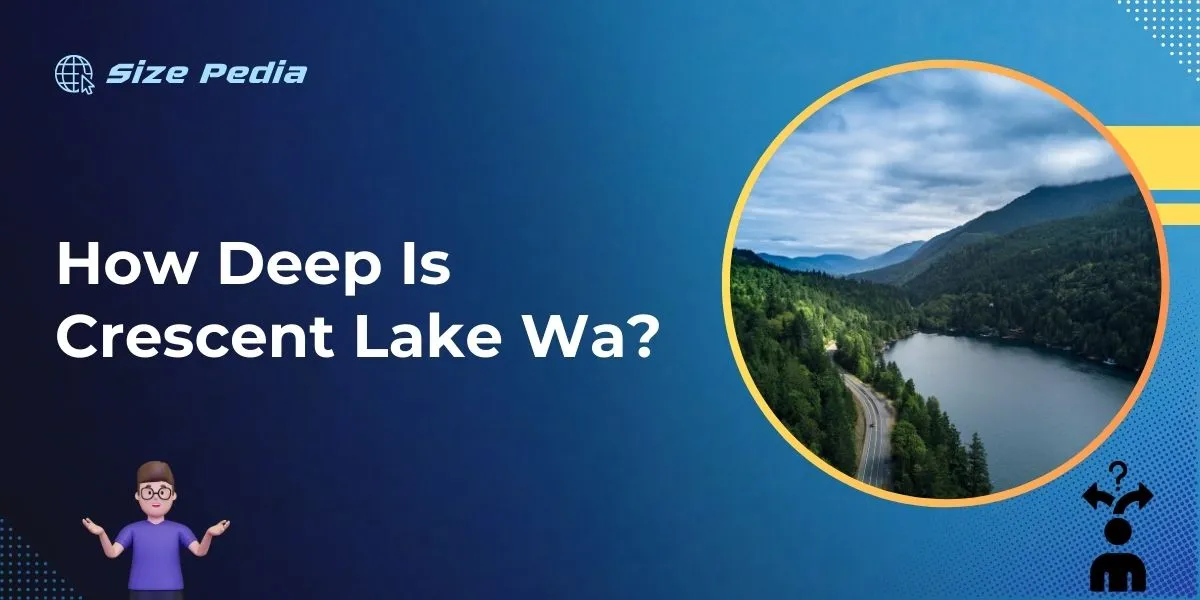 How Deep is Crescent Lake WA?