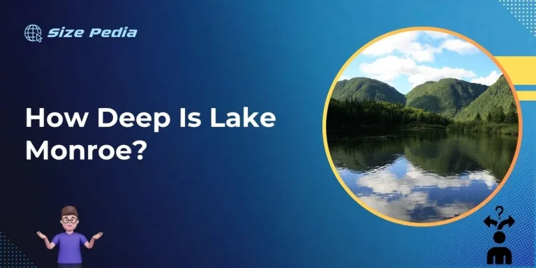 How Deep is Lake Monroe?