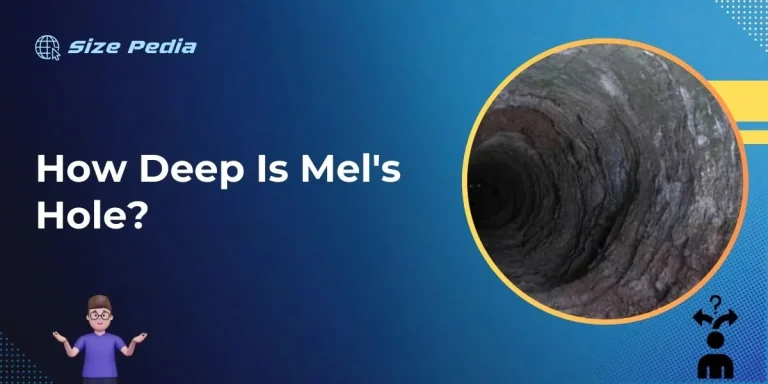 How Deep is Mel's Hole?