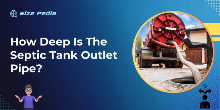 How Deep is the Septic Tank Outlet Pipe?