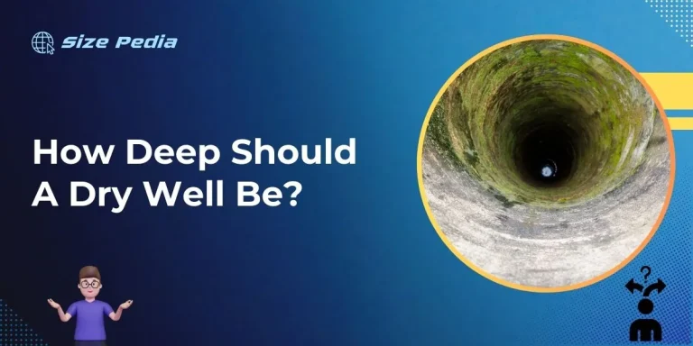 How Deep Should a Dry Well Be?