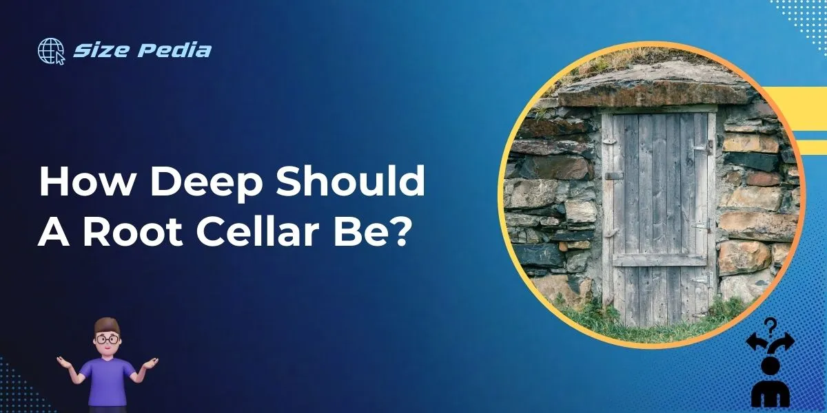 How Deep Should a Root Cellar Be?