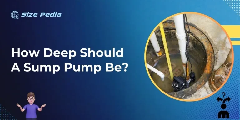 How Deep Should a Sump Pump Be?