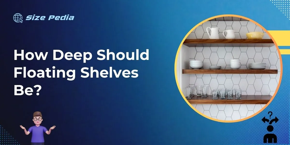 How Deep Should Floating Shelves Be?