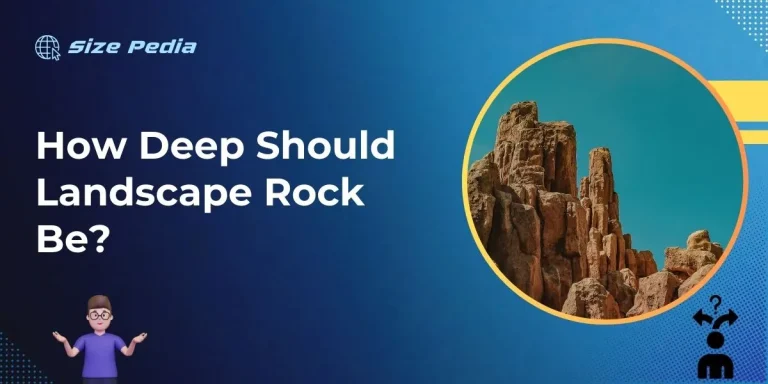 How Deep Should Landscape Rock Be?