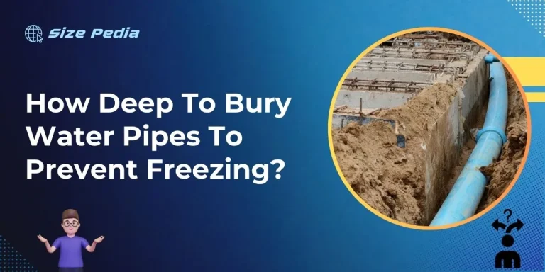 How Deep to Bury Water Pipes to Prevent Freezing?