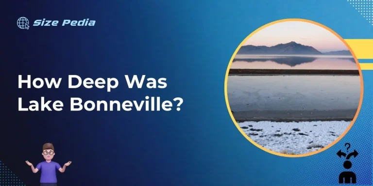 How Deep was Lake Bonneville?