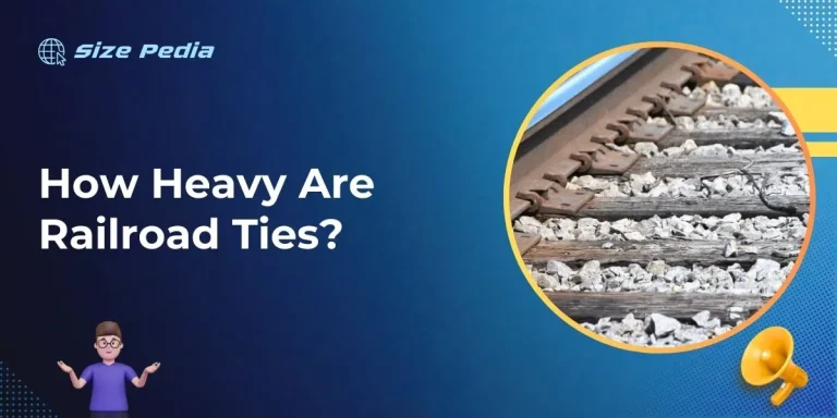 How Heavy are Railroad Ties?