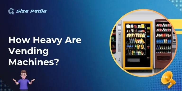 How Heavy are Vending Machines?