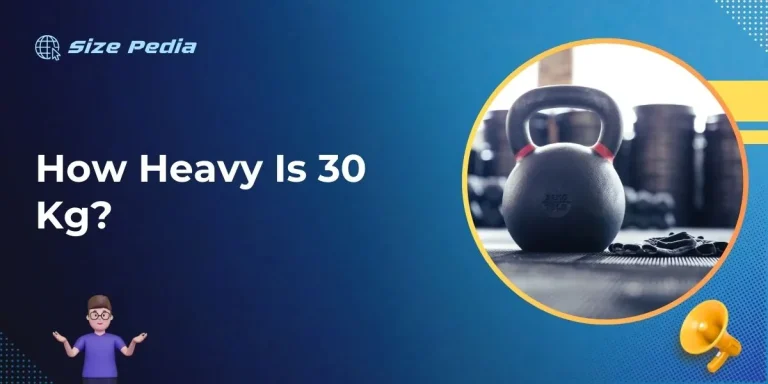 How Heavy is 30 Kg?