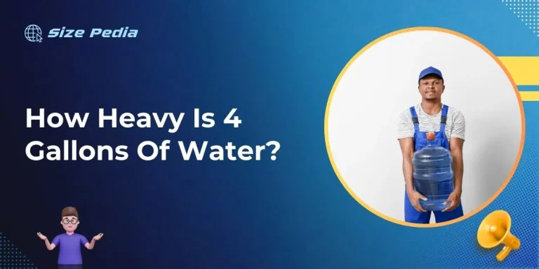 How Heavy is 4 Gallons of Water?