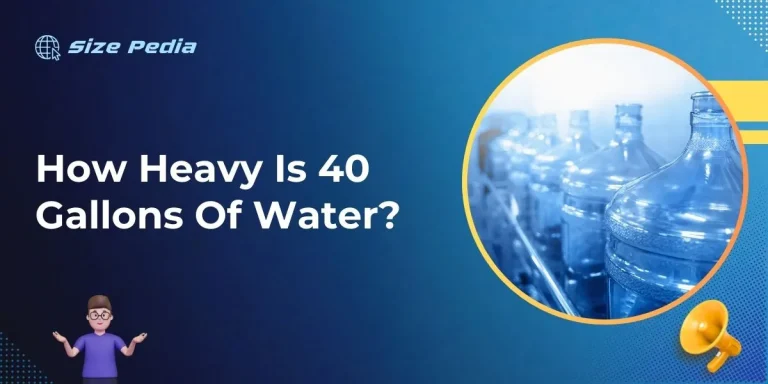 How Heavy is 40 Gallons of Water?