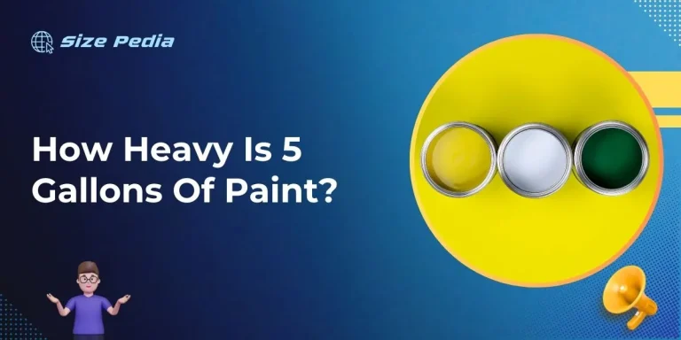 How Heavy is 5 Gallons of Paint?