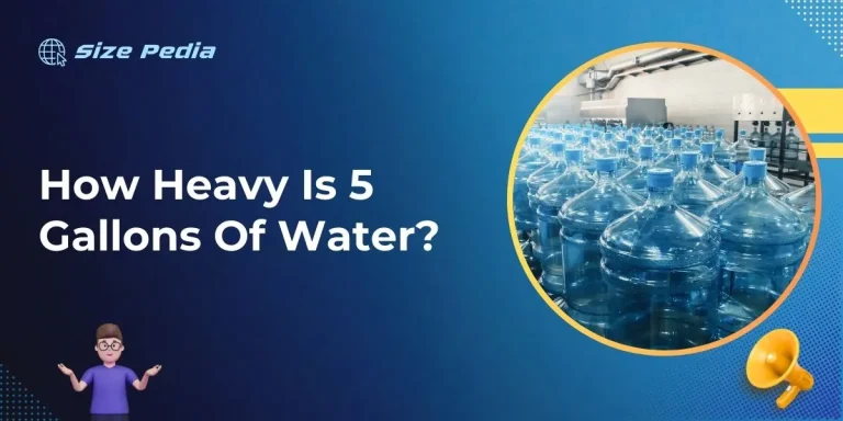 How Heavy is 5 Gallons of Water?