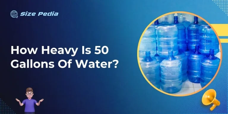 How Heavy is 50 Gallons of Water?