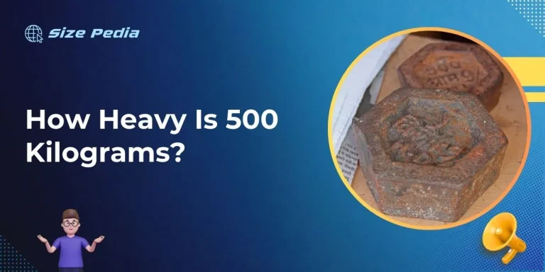 How Heavy is 500 Kilograms?