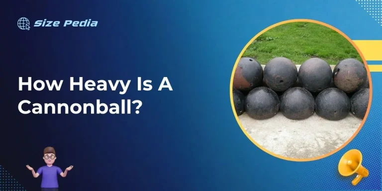 How Heavy is a Cannonball?