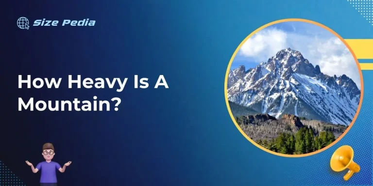 How Heavy is a Mountain?