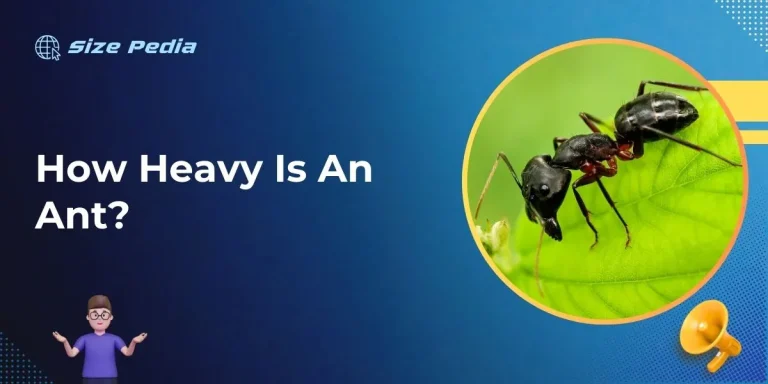 How Heavy is an Ant?