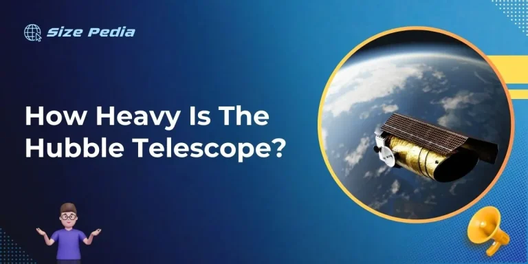 How Heavy is the Hubble Telescope?