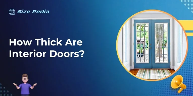 How Thick Are Interior Doors?