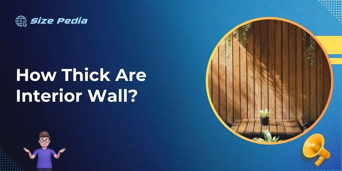 How Thick Are Interior Wall?