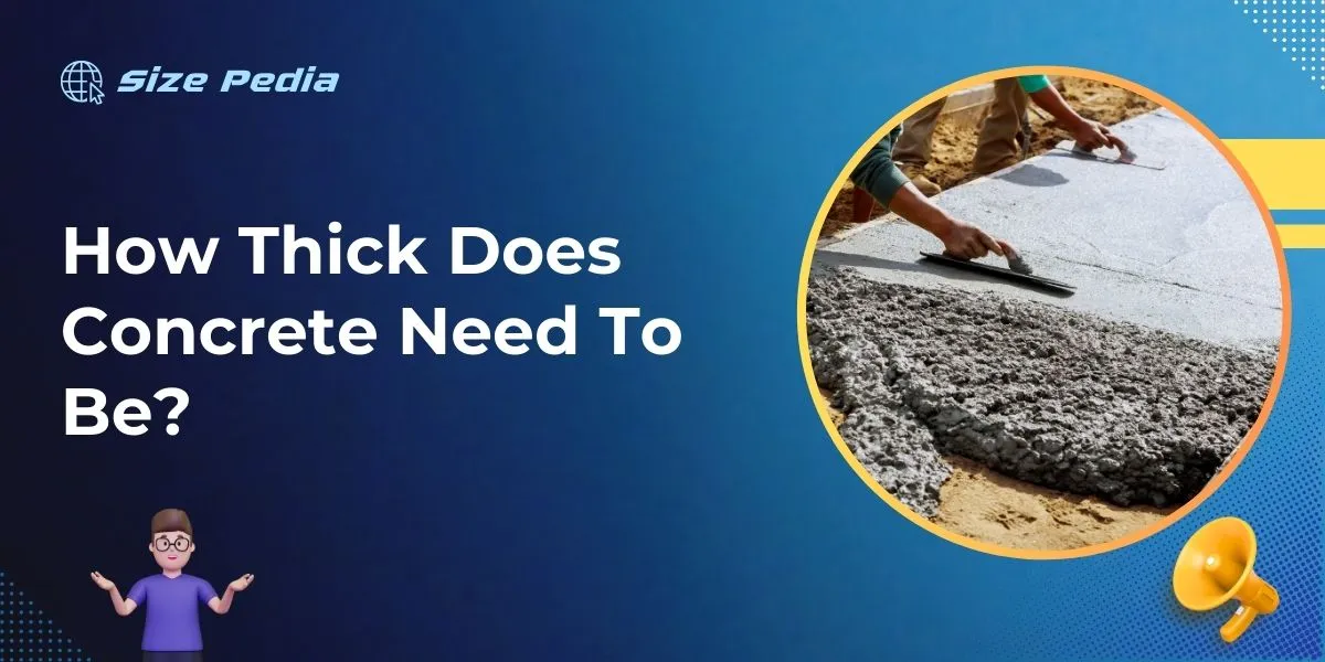 How Thick Does Concrete Need To Be?