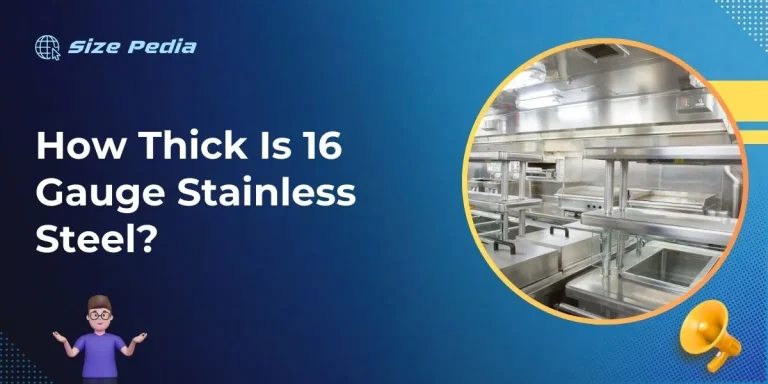 How Thick Is 16 Gauge Stainless Steel?