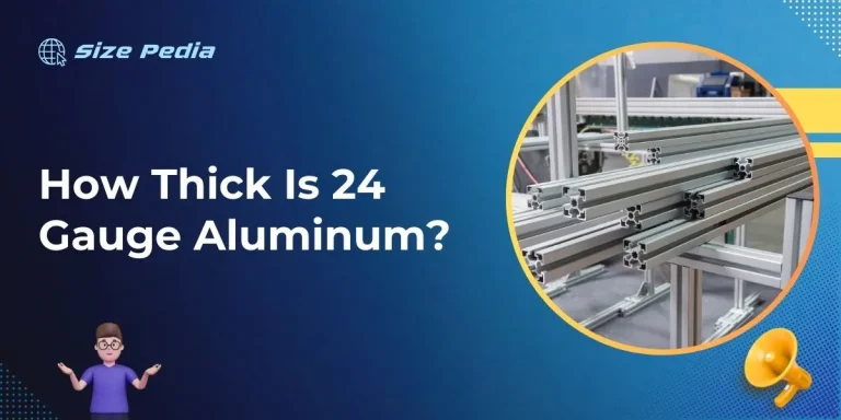 How Thick Is 24 Gauge Aluminum?