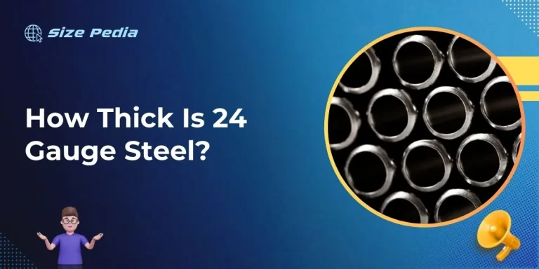 How Thick Is 24 Gauge Steel?