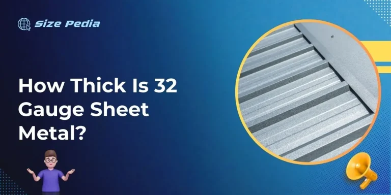 How Thick Is 32 Gauge Sheet Metal?