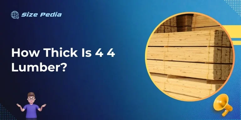 How Thick Is 4 4 Lumber?