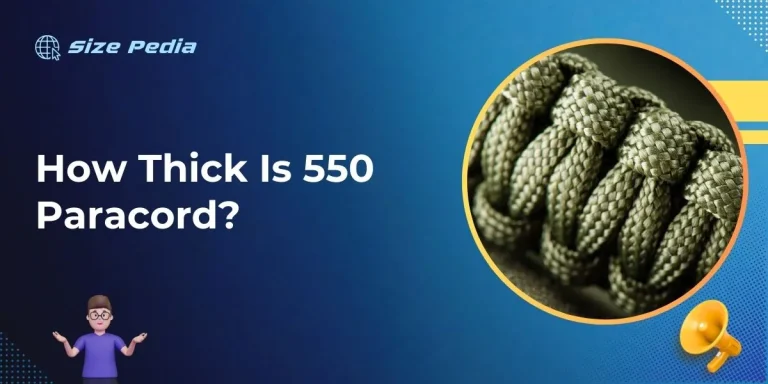 How Thick Is 550 Paracord?