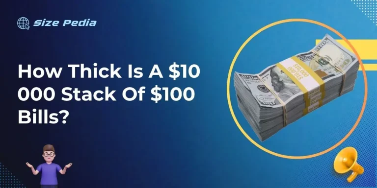 How Thick Is A $10 000 Stack Of $100 Bills?