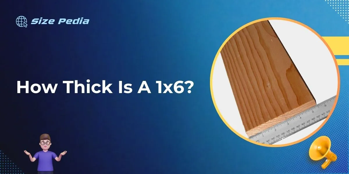 How Thick Is A 1x6?